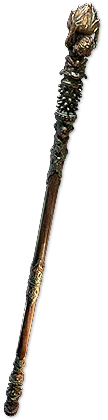 Pillar of the Caged God - POE2 Unique Quarterstaff