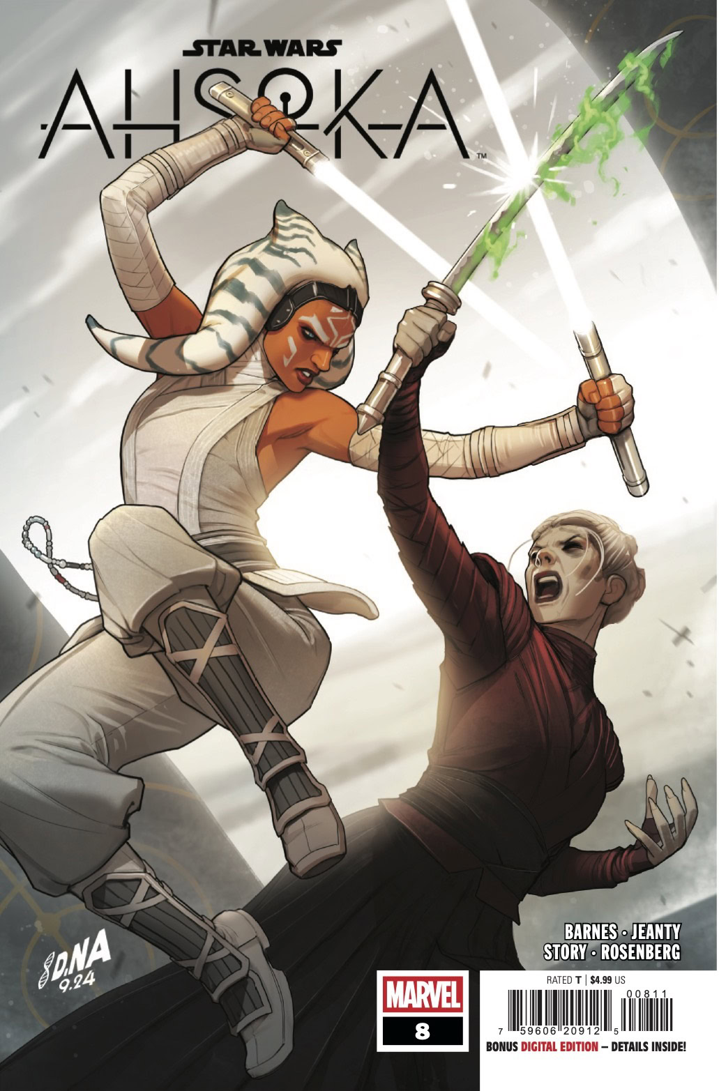 Ahsoka #8 comic marvel