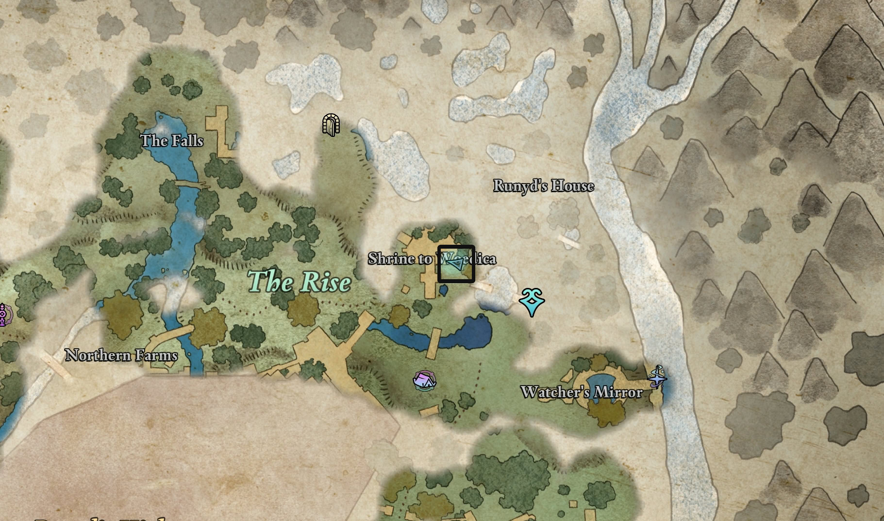 Arcanist's Gloves Map