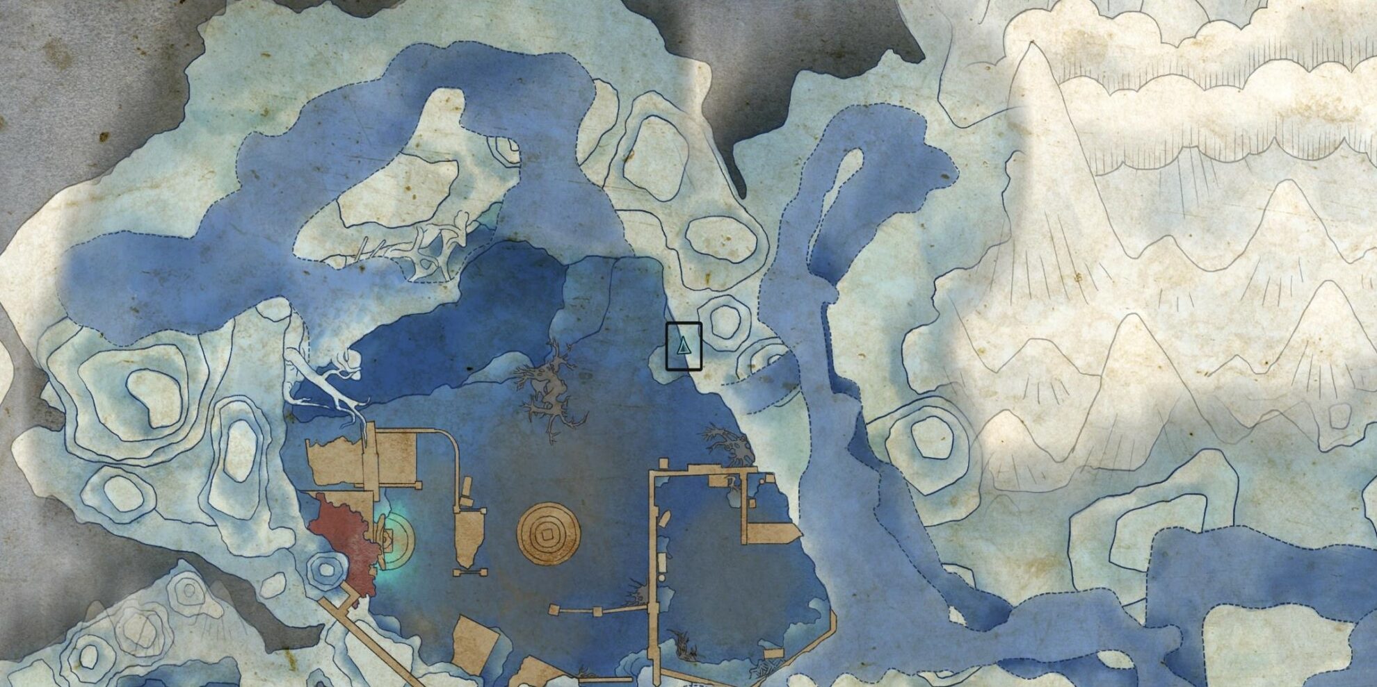 Aurochs-Skin Grimoire Map