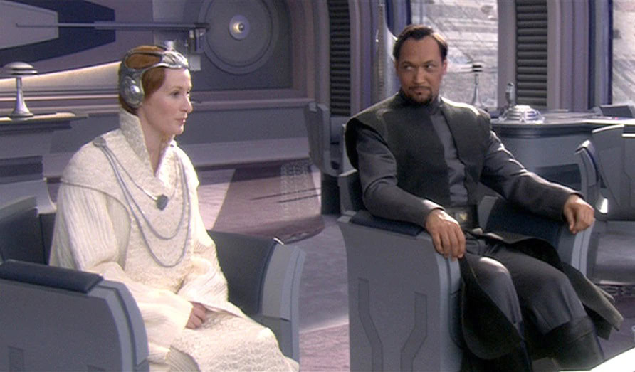 Bail Organa and Mon Mothma