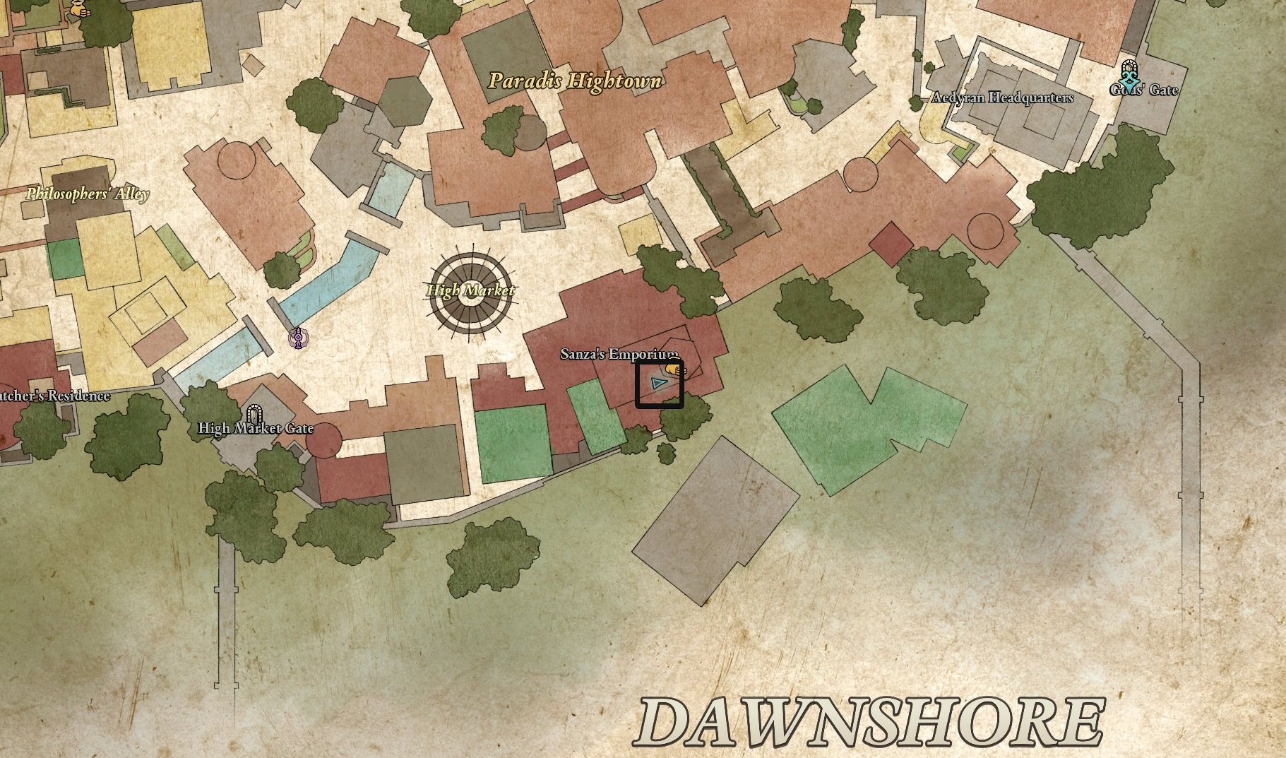 Beetle's Bulwark Map