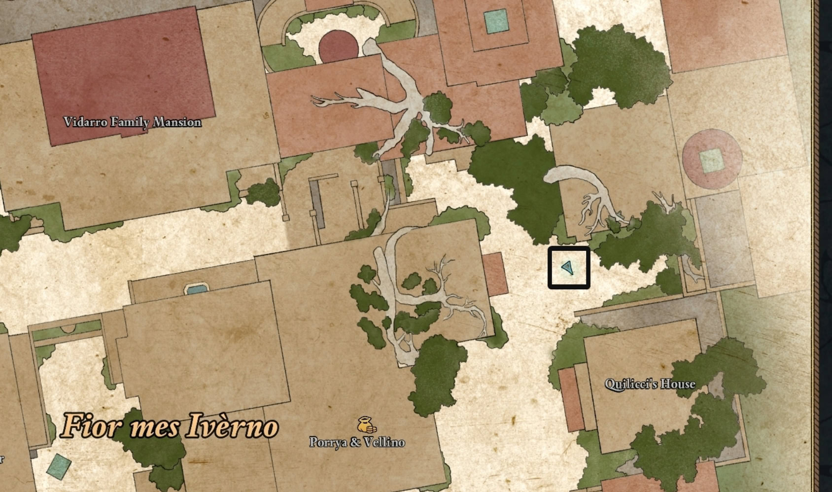 Berath's Blessed Ward Map