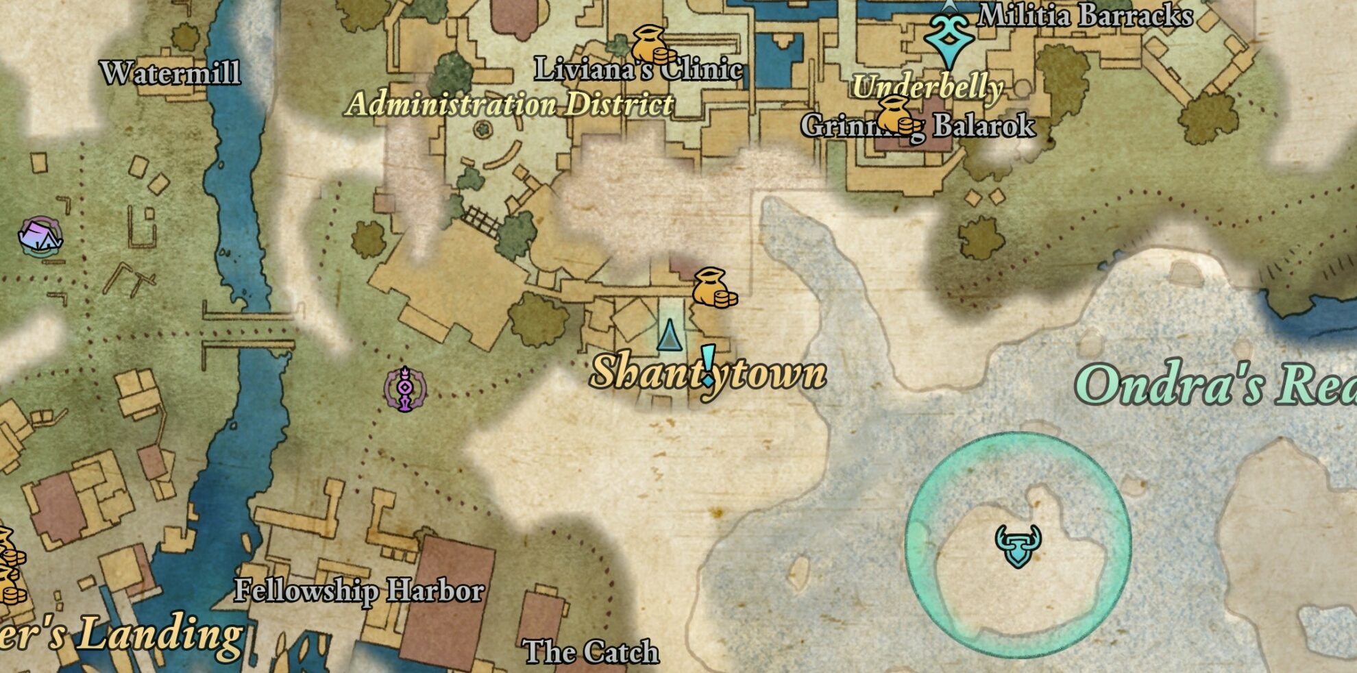 Bitter Bonding (don't give the ring back) Map
