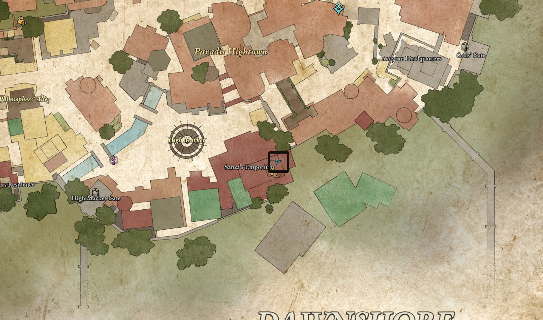 Broken Crown Jewel Woedica Map