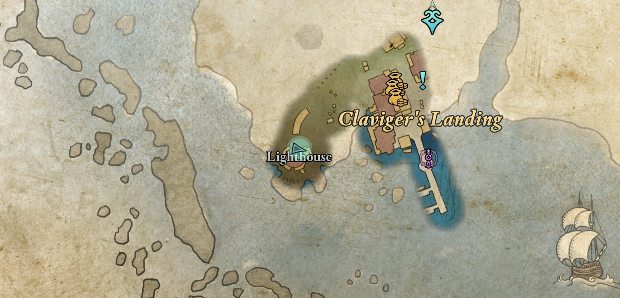 Captain Henqua's Spoils Map Map
