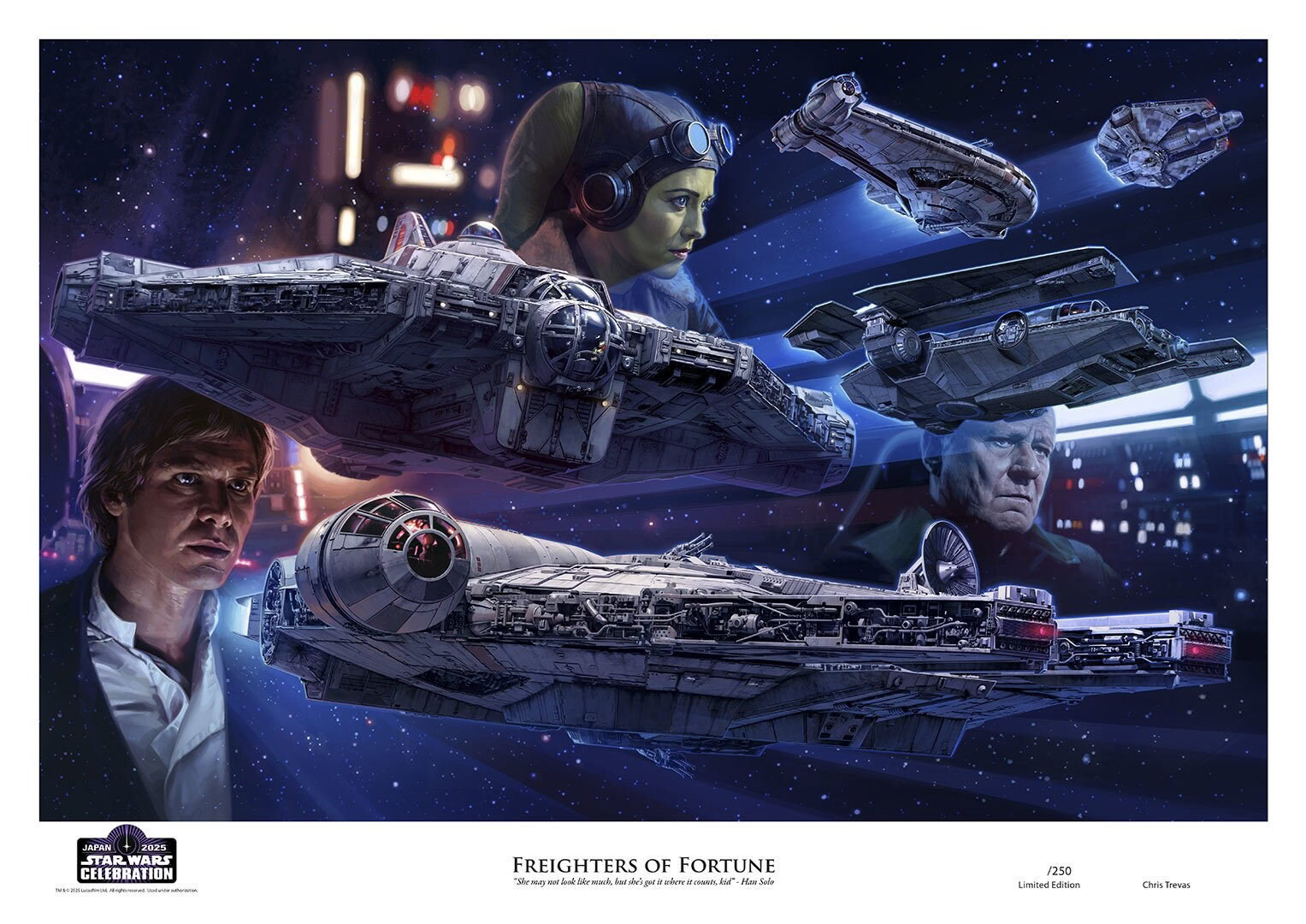 Chris Trevas Freighters of Fortune SWC Japan