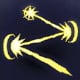 Crackling Bolt Icon