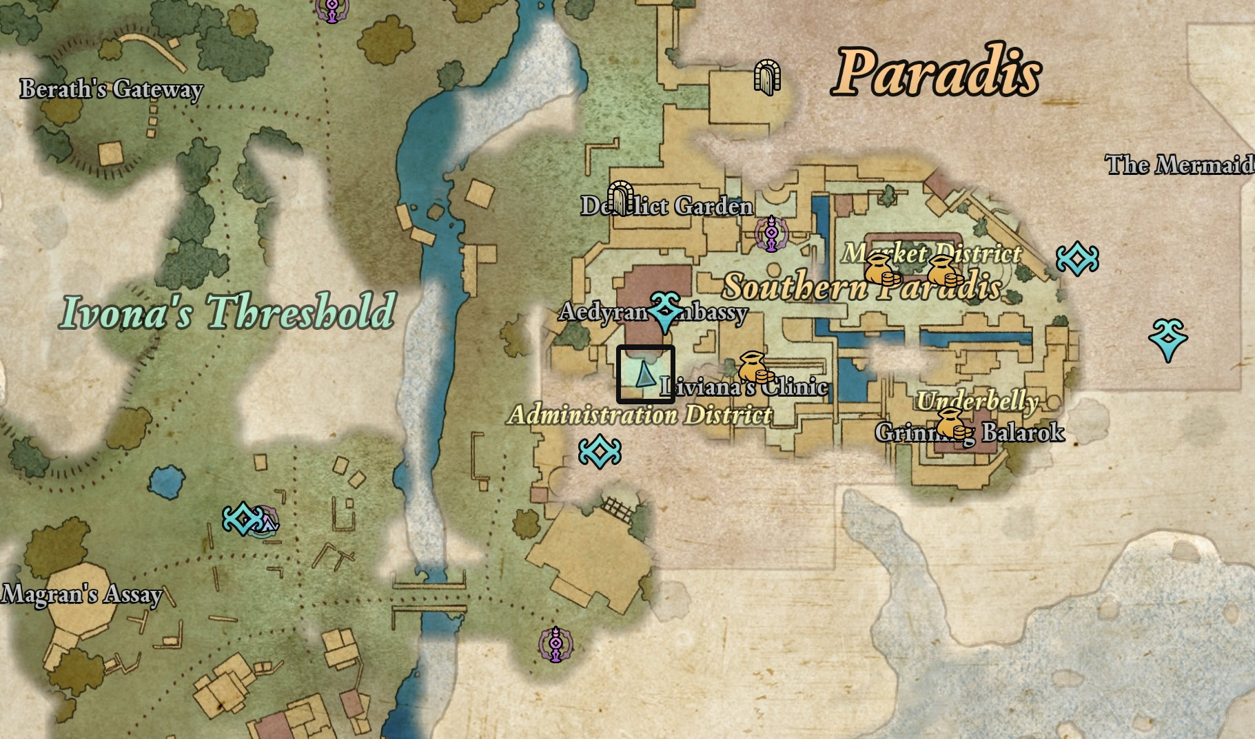 Delver's Caution Map