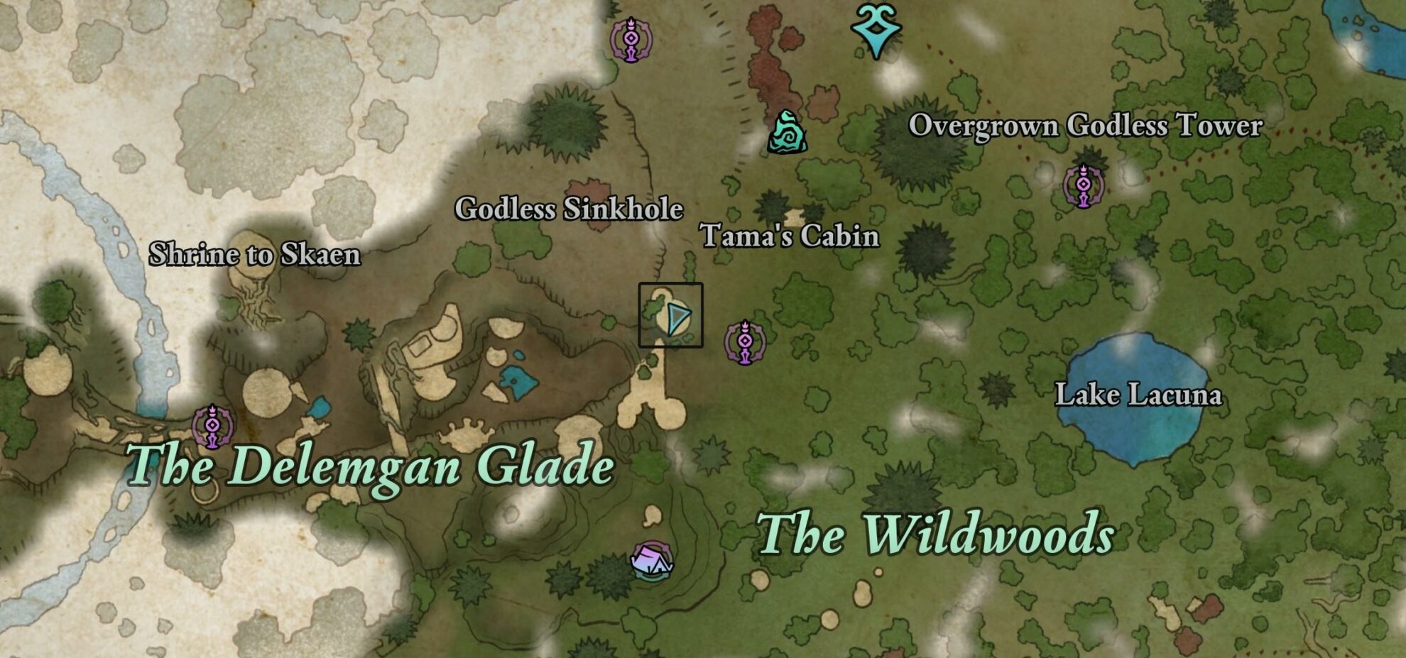Earthly Aegis - Nature's Ward Shield Map