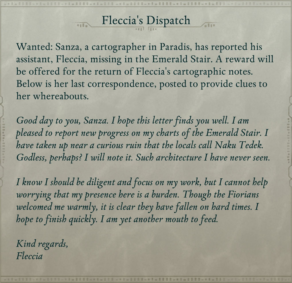 Emerald Stair Dispatch