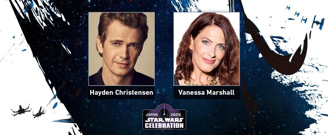 Hayden Christensen and Vanessa Marshall SWC 2025