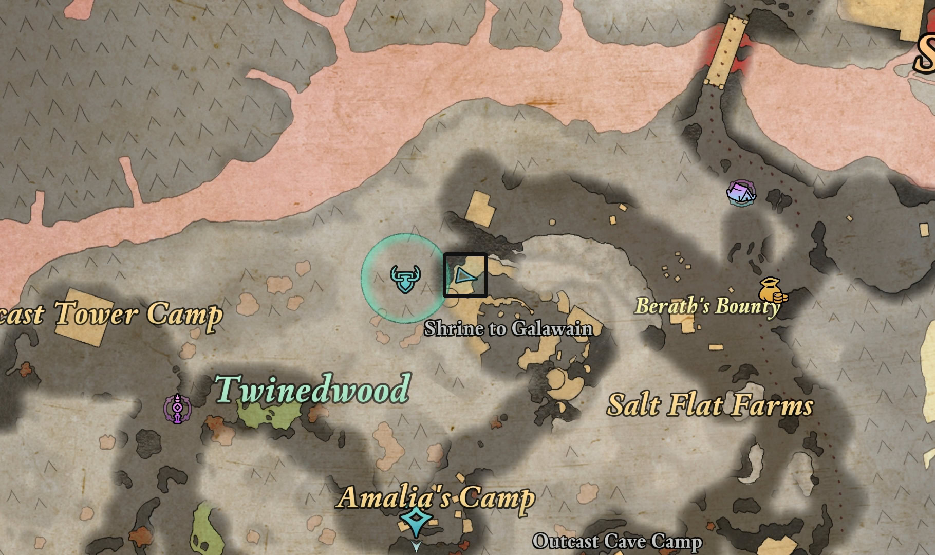 Helwalker's Vestments Map