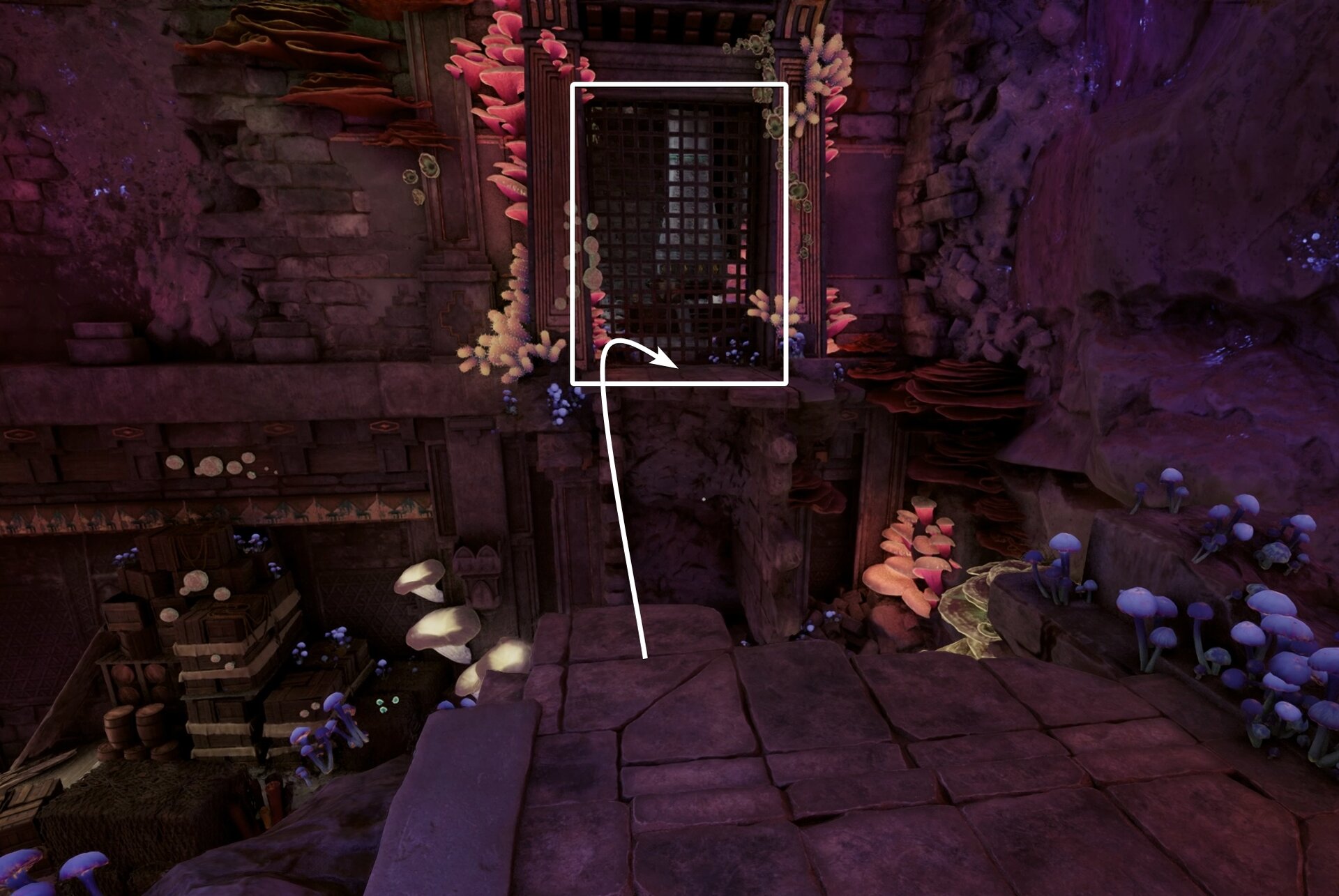 Jump and break the gate