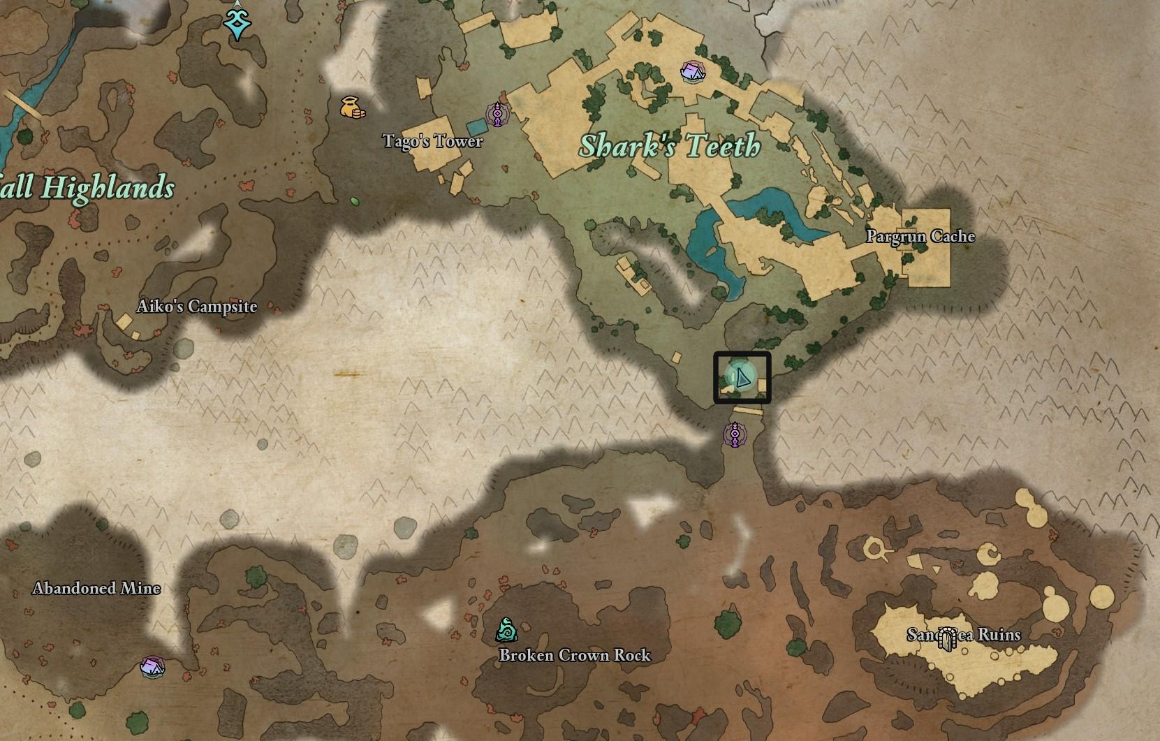 Moapo Questgiver Map