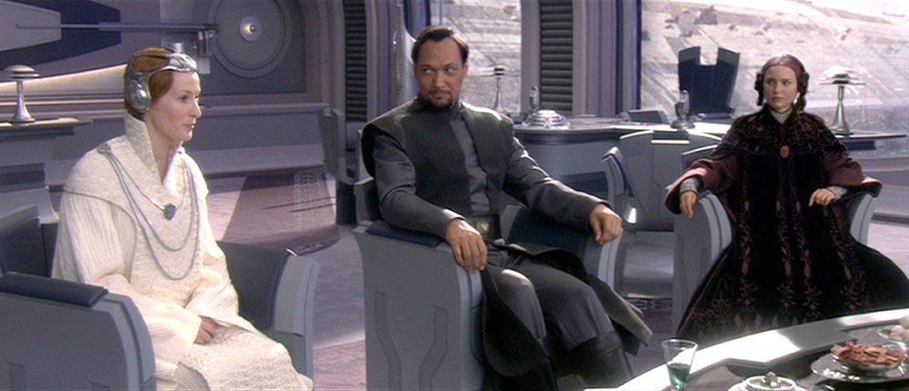Mothma, Organa and Amidala