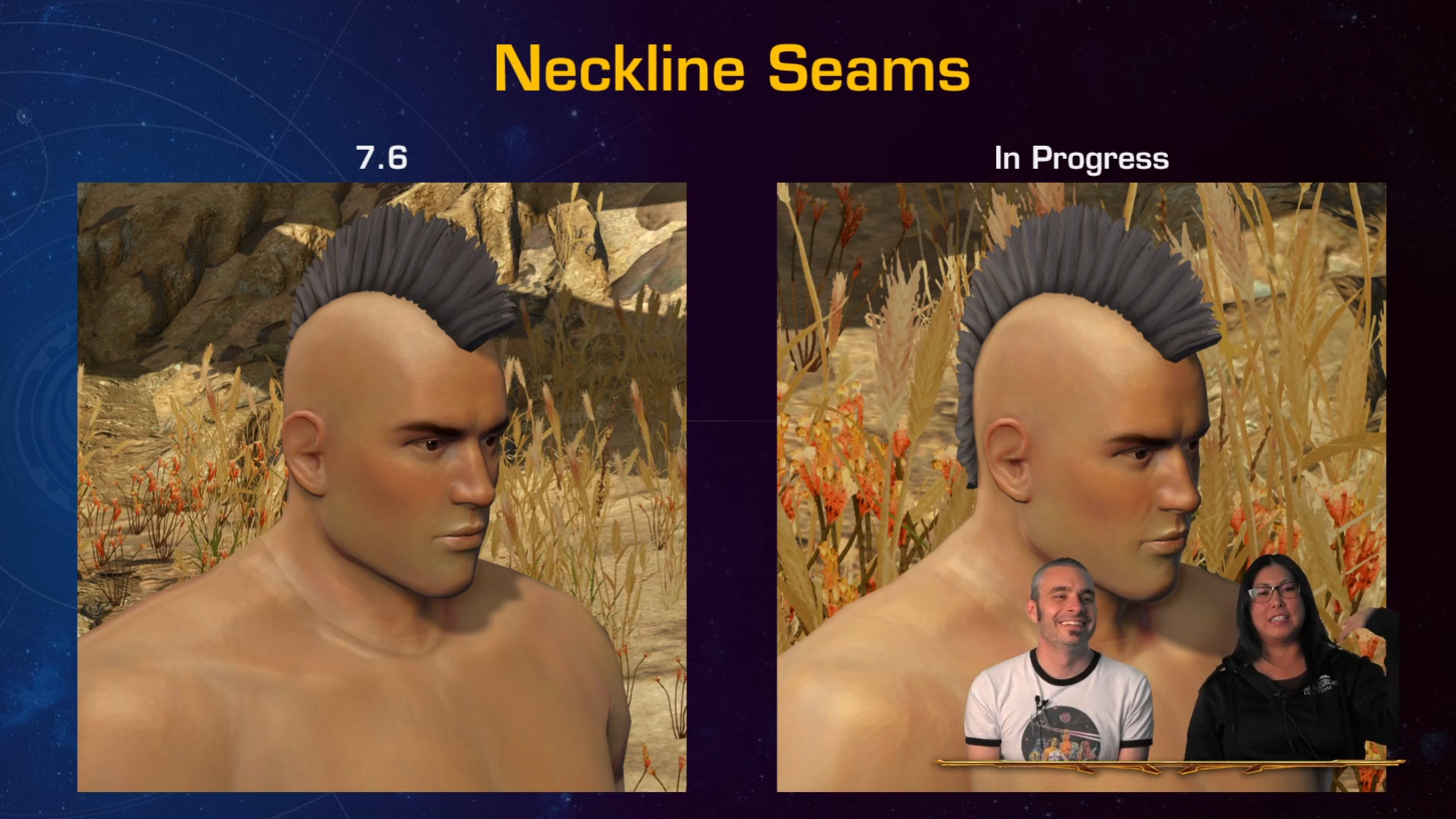 Neckline Seams 7.6.1 Update