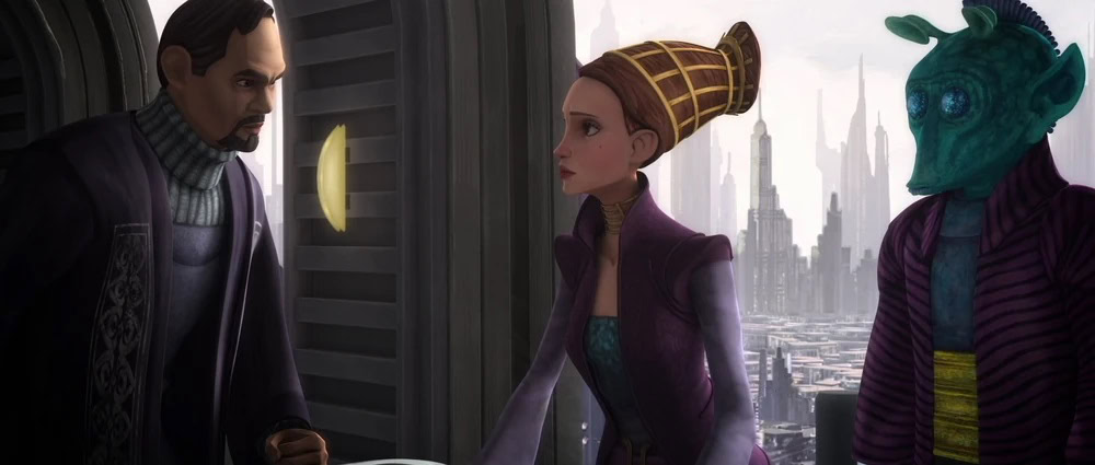 Organa, Amidala and Farr | The Clone Wars