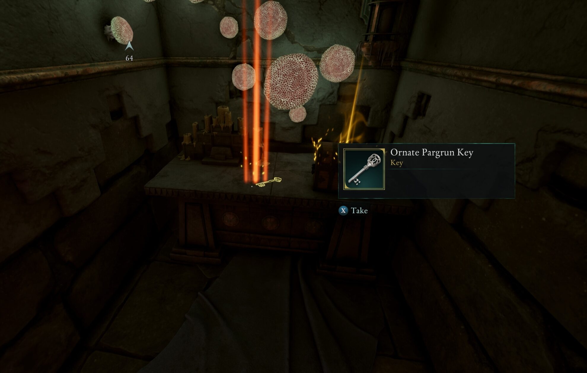 Ornate Pargrun Key and Skald's Gauntlets