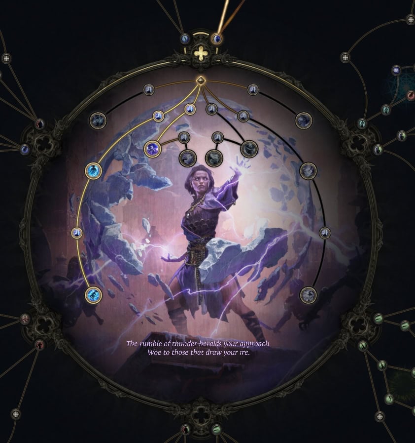 POE2 - Passive Tree Starting Zone
