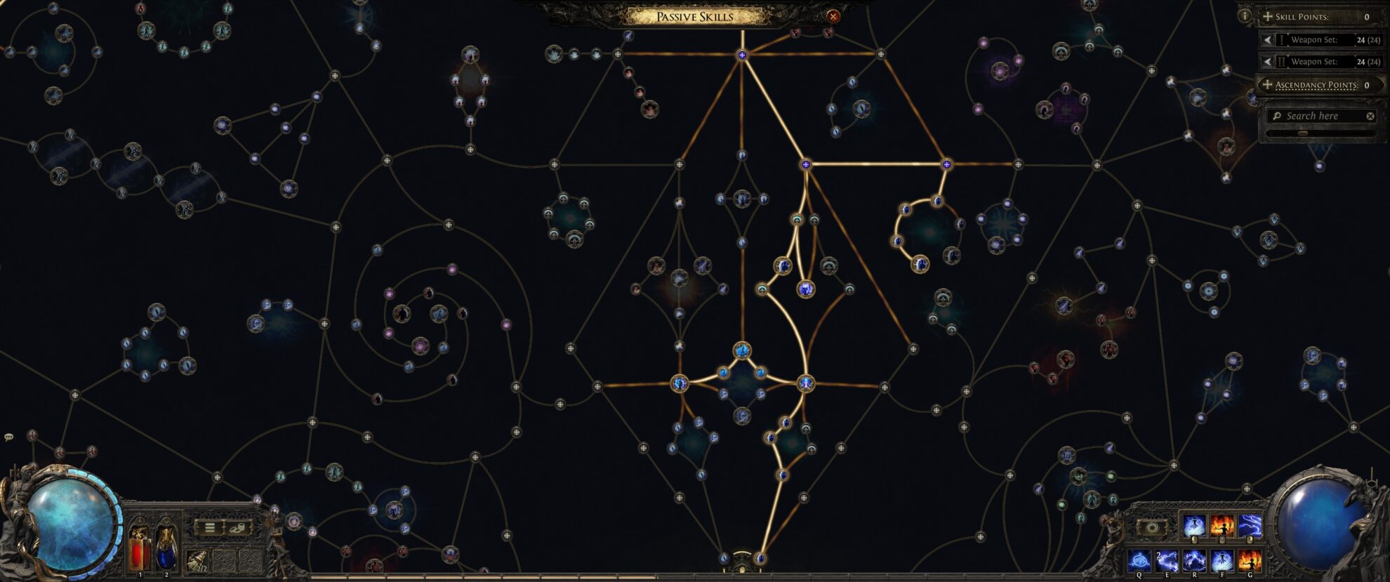 POE2 - Passive Tree Zoom