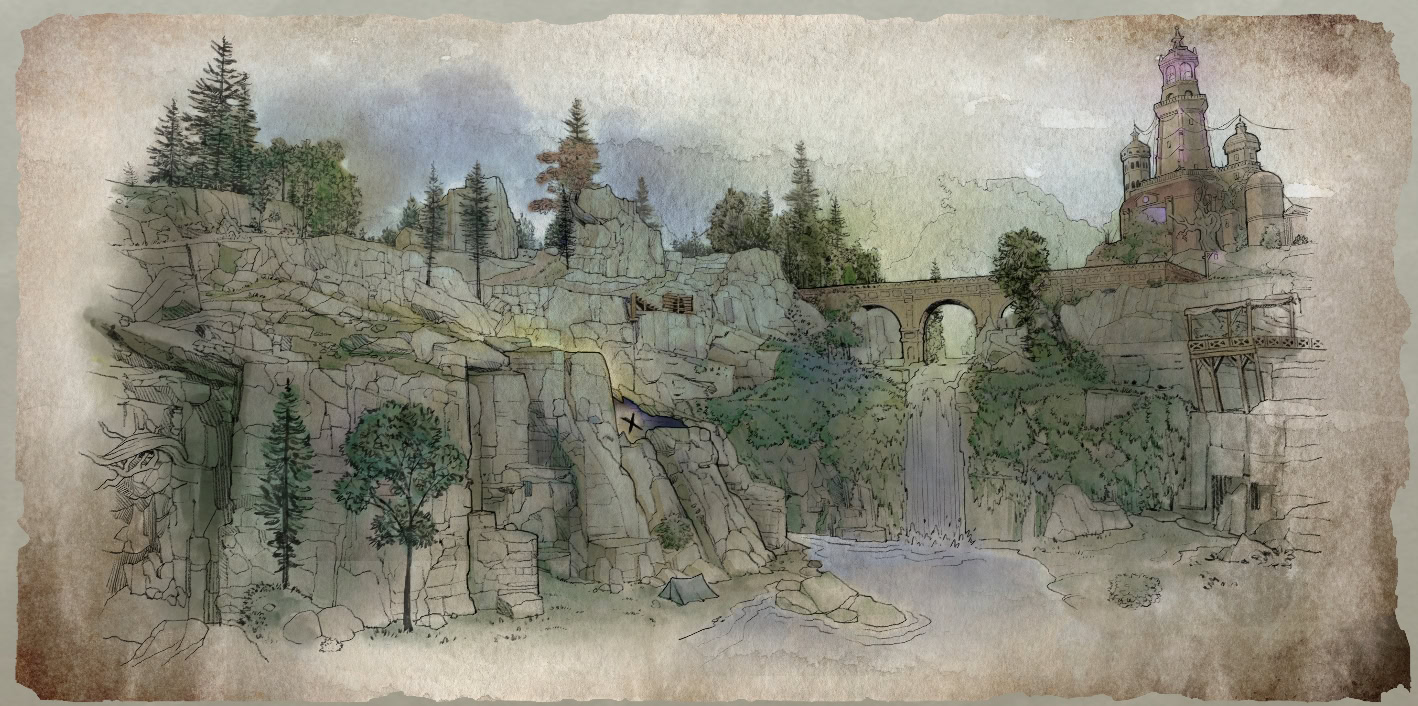 Painter's Regret Treasure Map