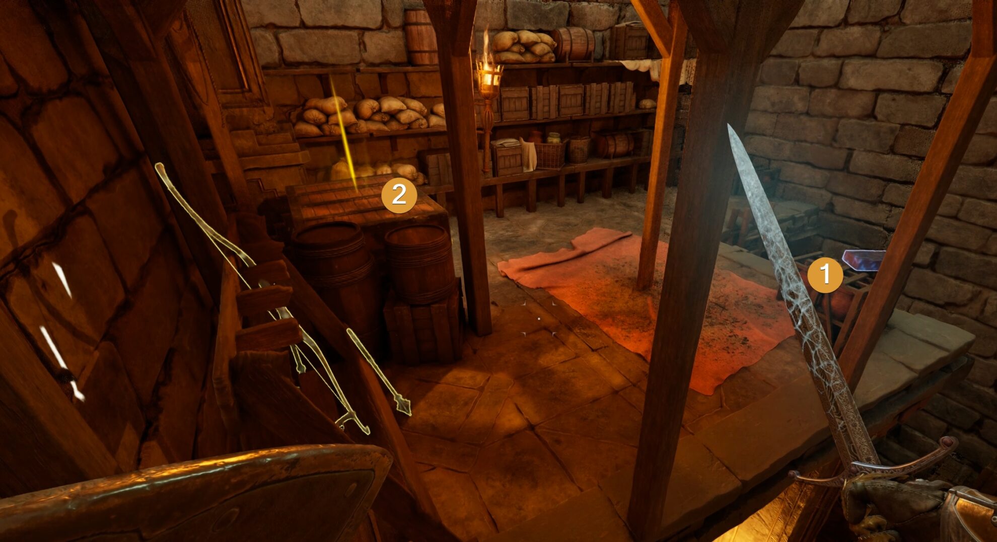 Pargrun Cache and lore object