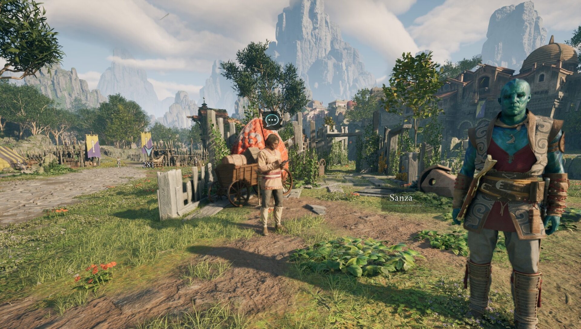 Sanza Initial Cartographer Quest
