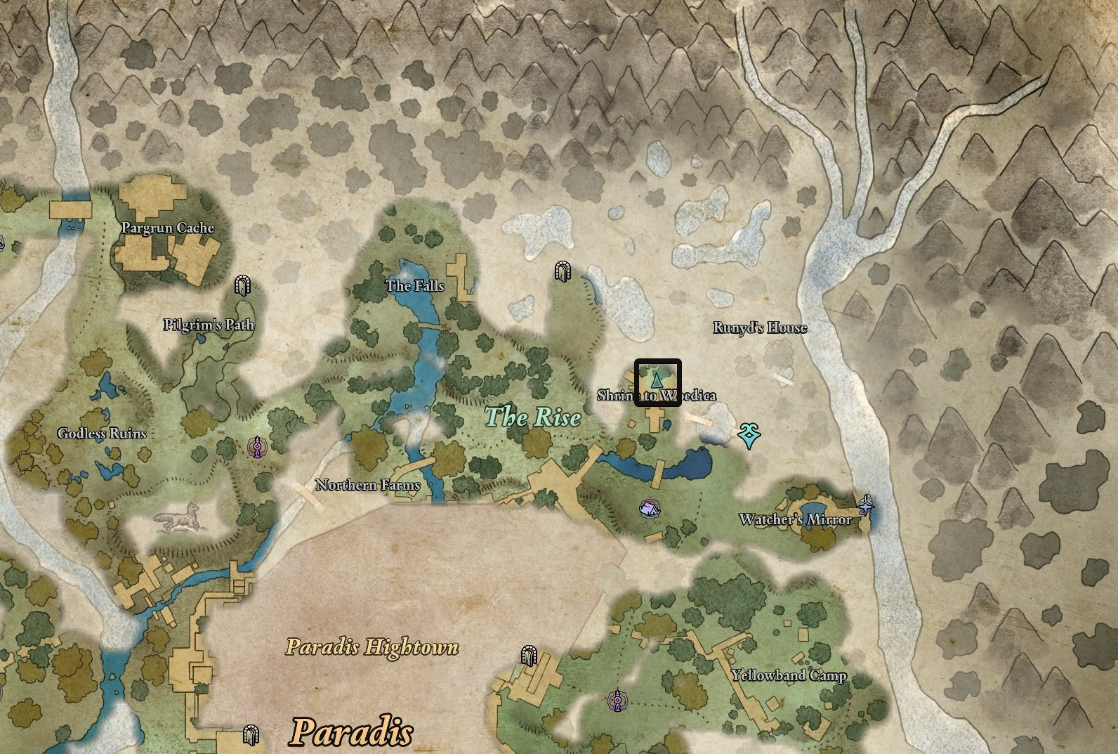 Scales of the Oathbinder Woedica Map
