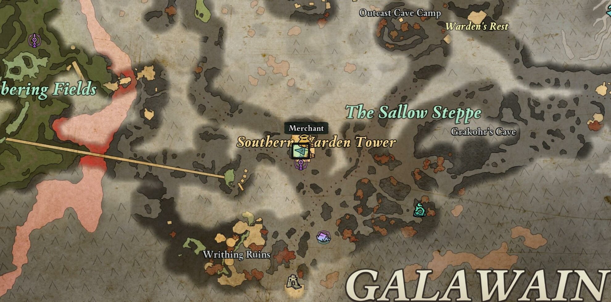 Sentinel Boots Map