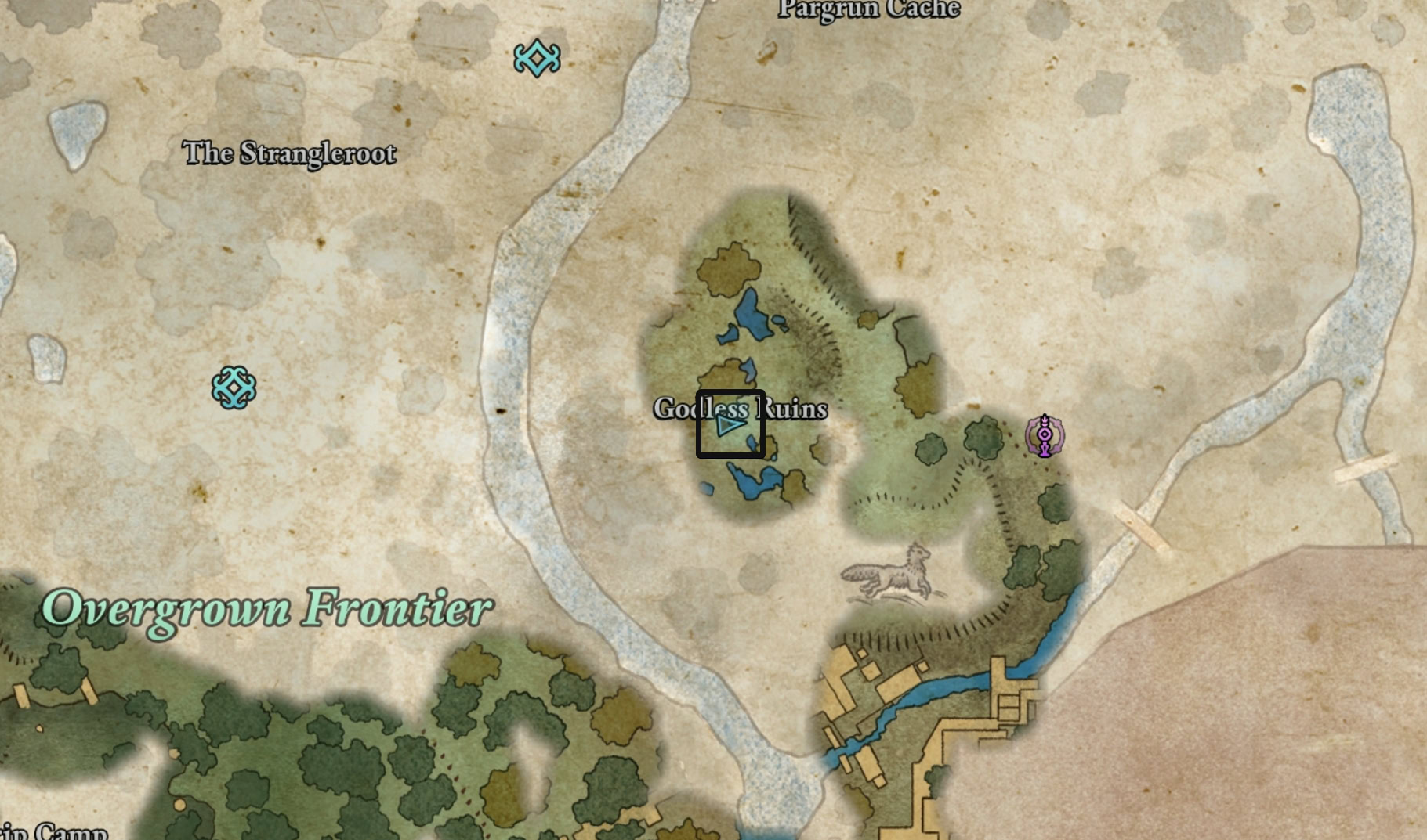 Sheathed in Summer Map
