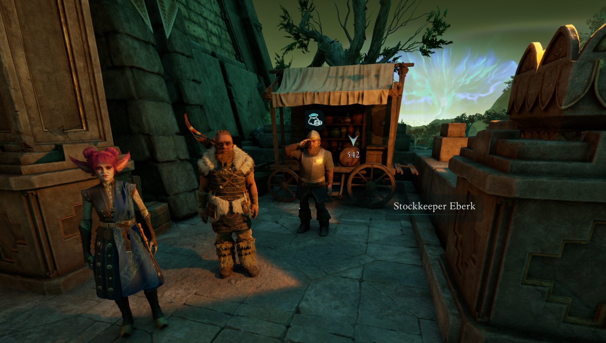 Sky Mother's Embrace Armor, Cruel Command Wand, Treasure Map - My Loyal Shield