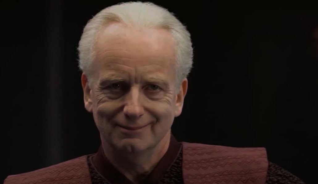 Smiling Palpatine