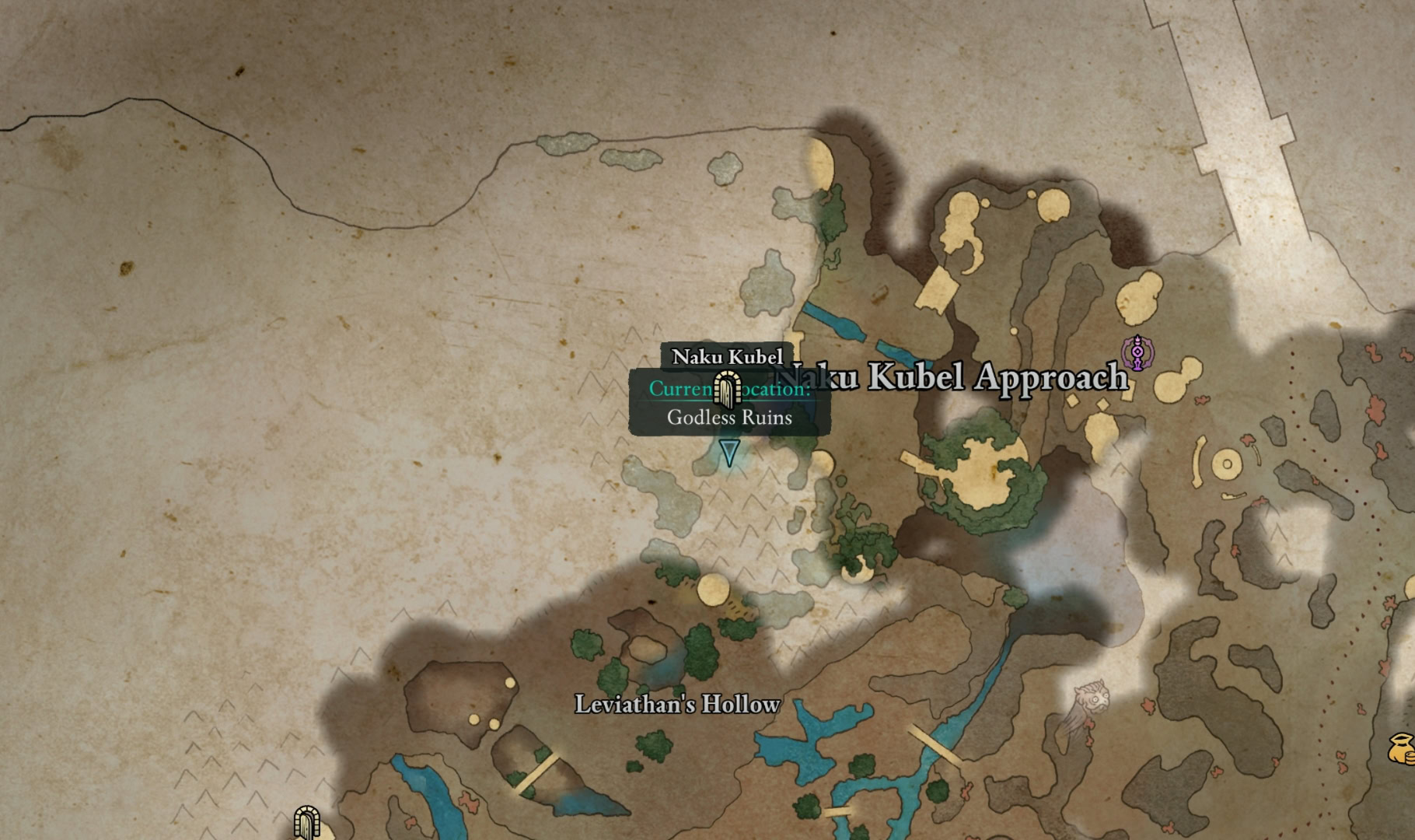 Star of Unbeing Map
