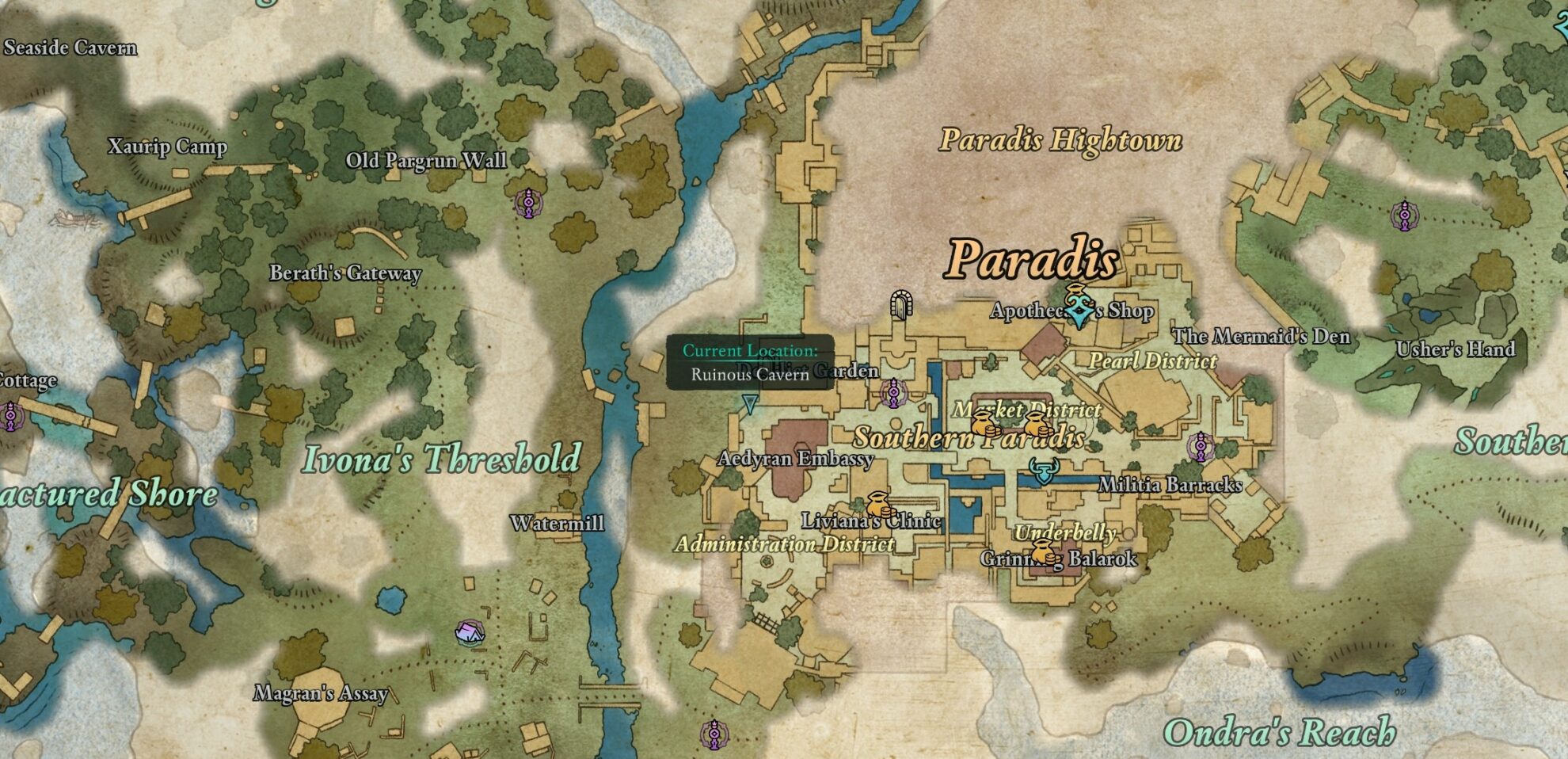 Steel Garrote Plate Map