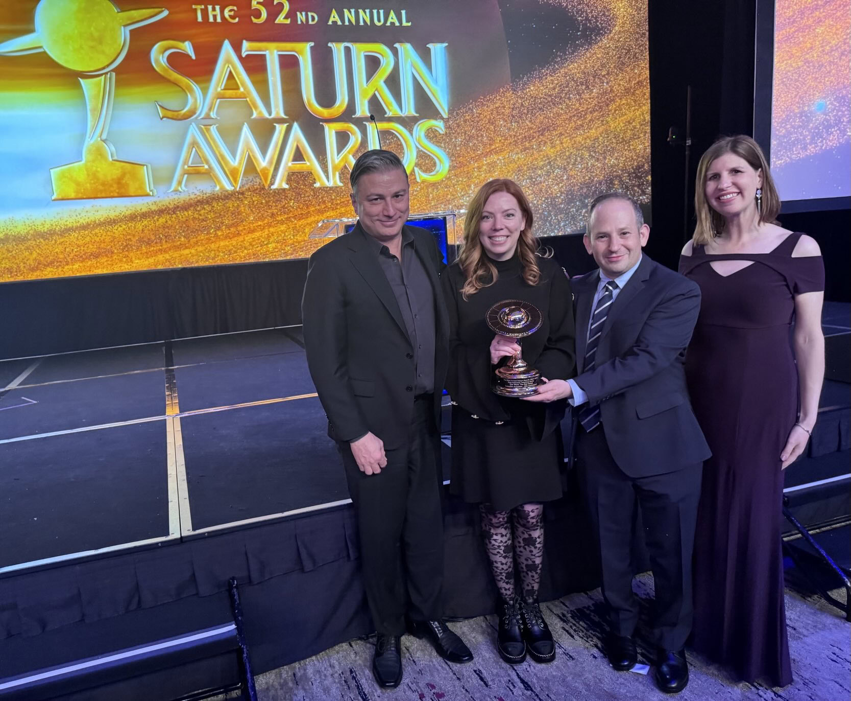 The Bad Batch team at the Saturn Awards