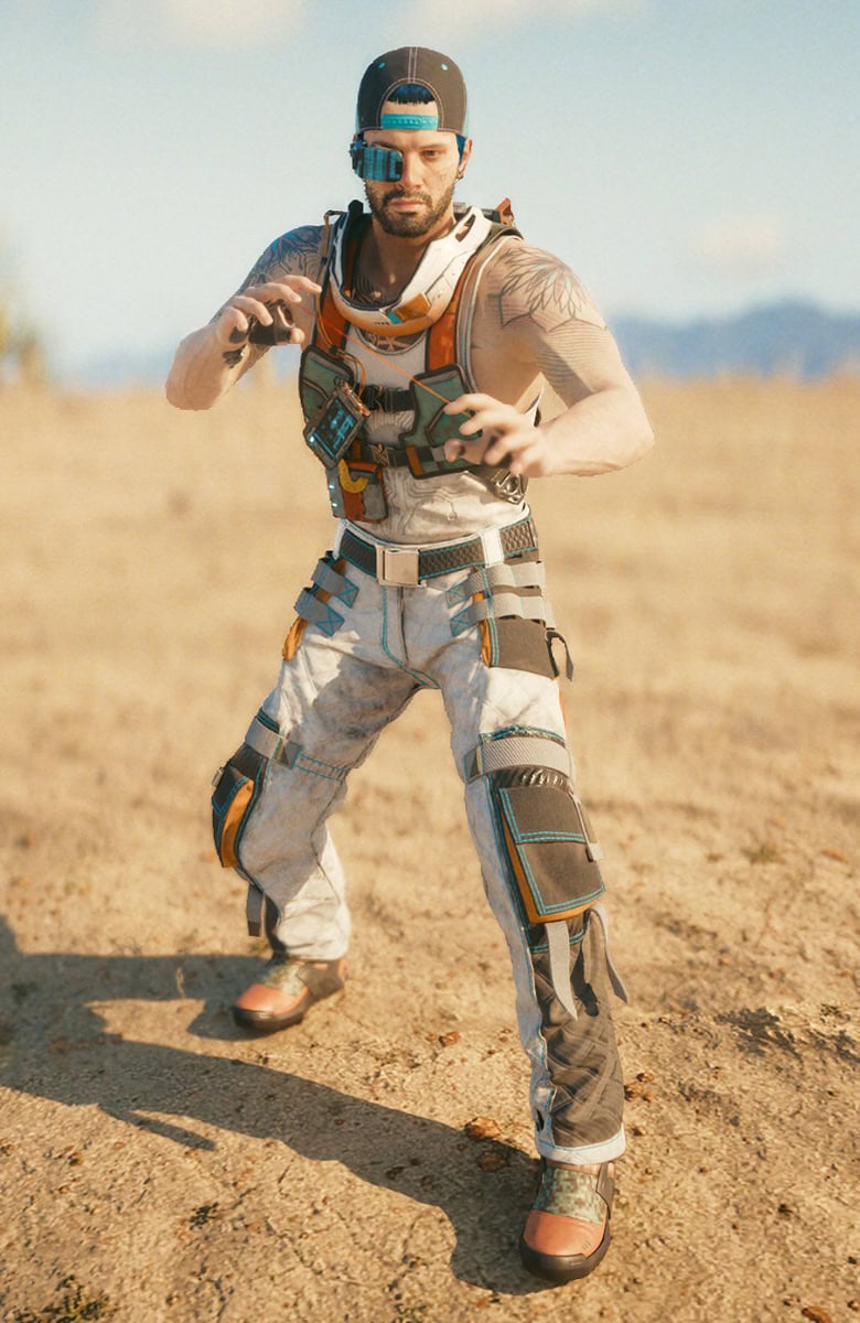 Techie-Front - Cyberpunk 2077 Set