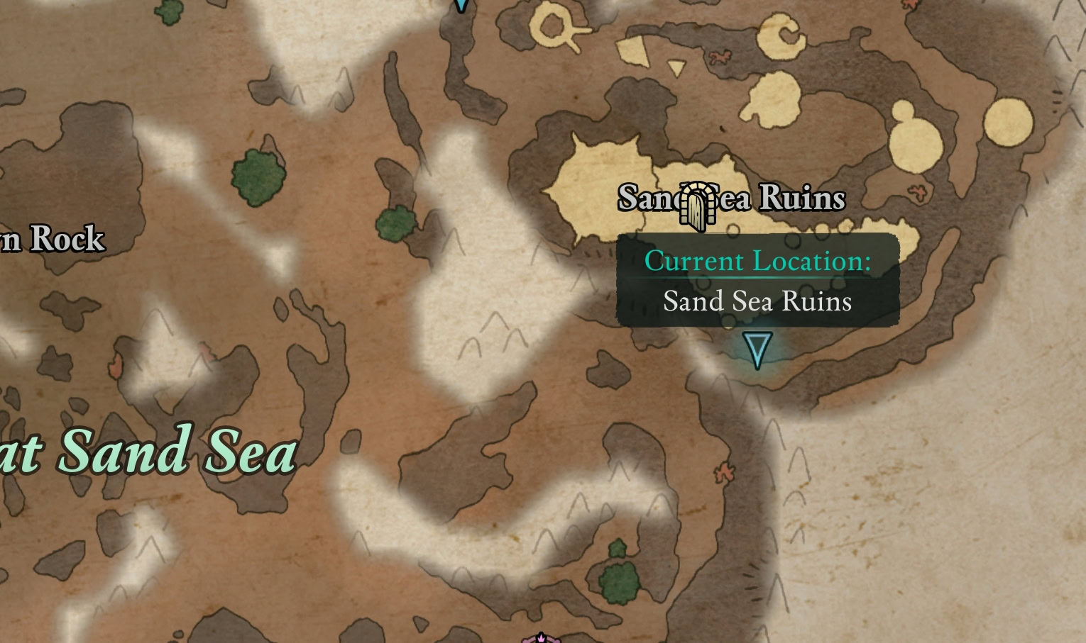 The Desert's Bounty Map