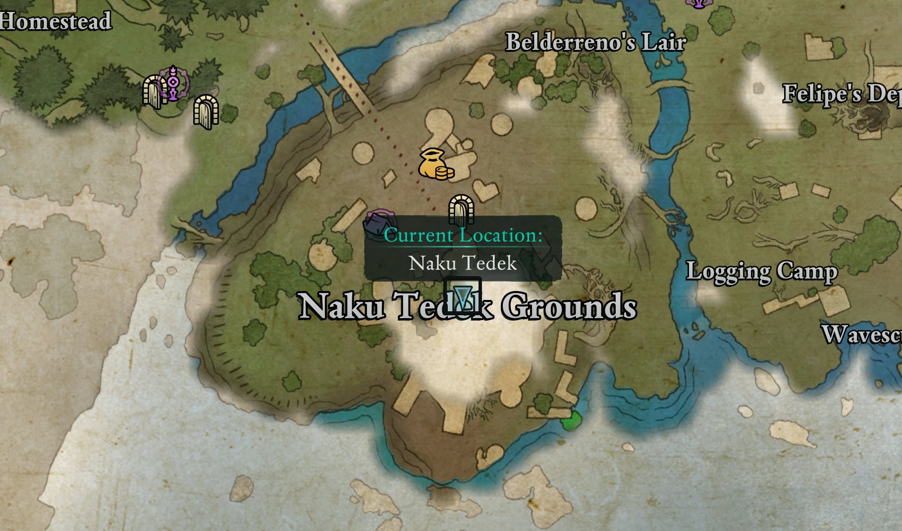 The Packmule's Burden Map