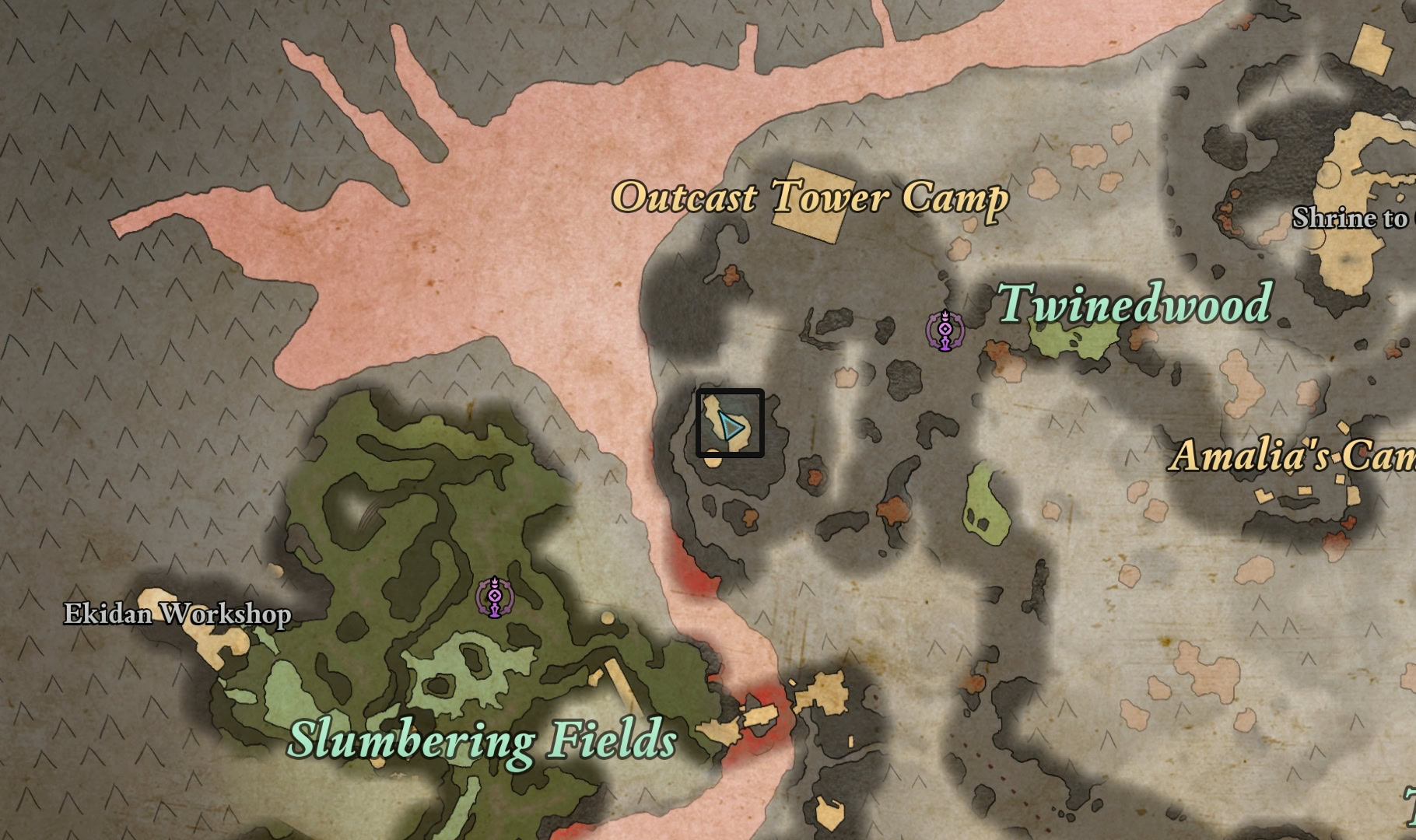 Time's Tarnish Map