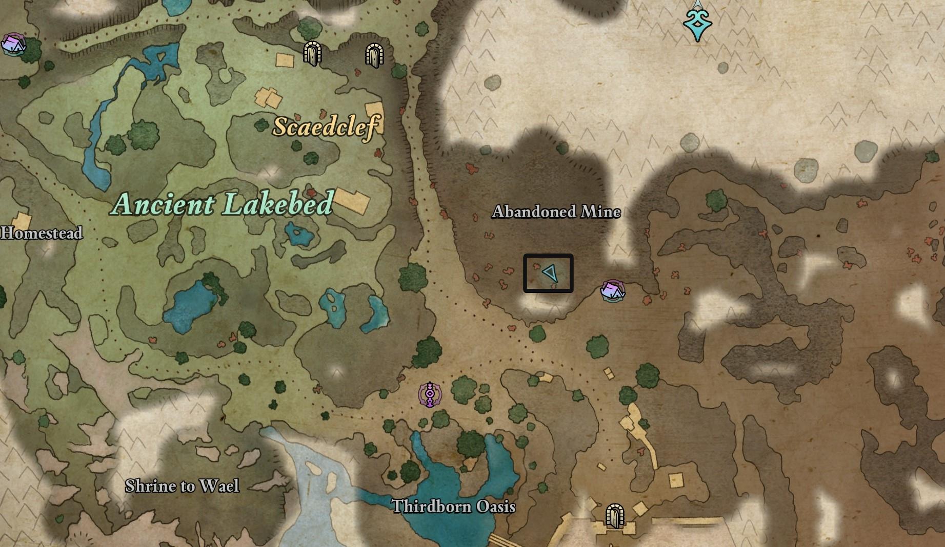 Trickster's Boots Map