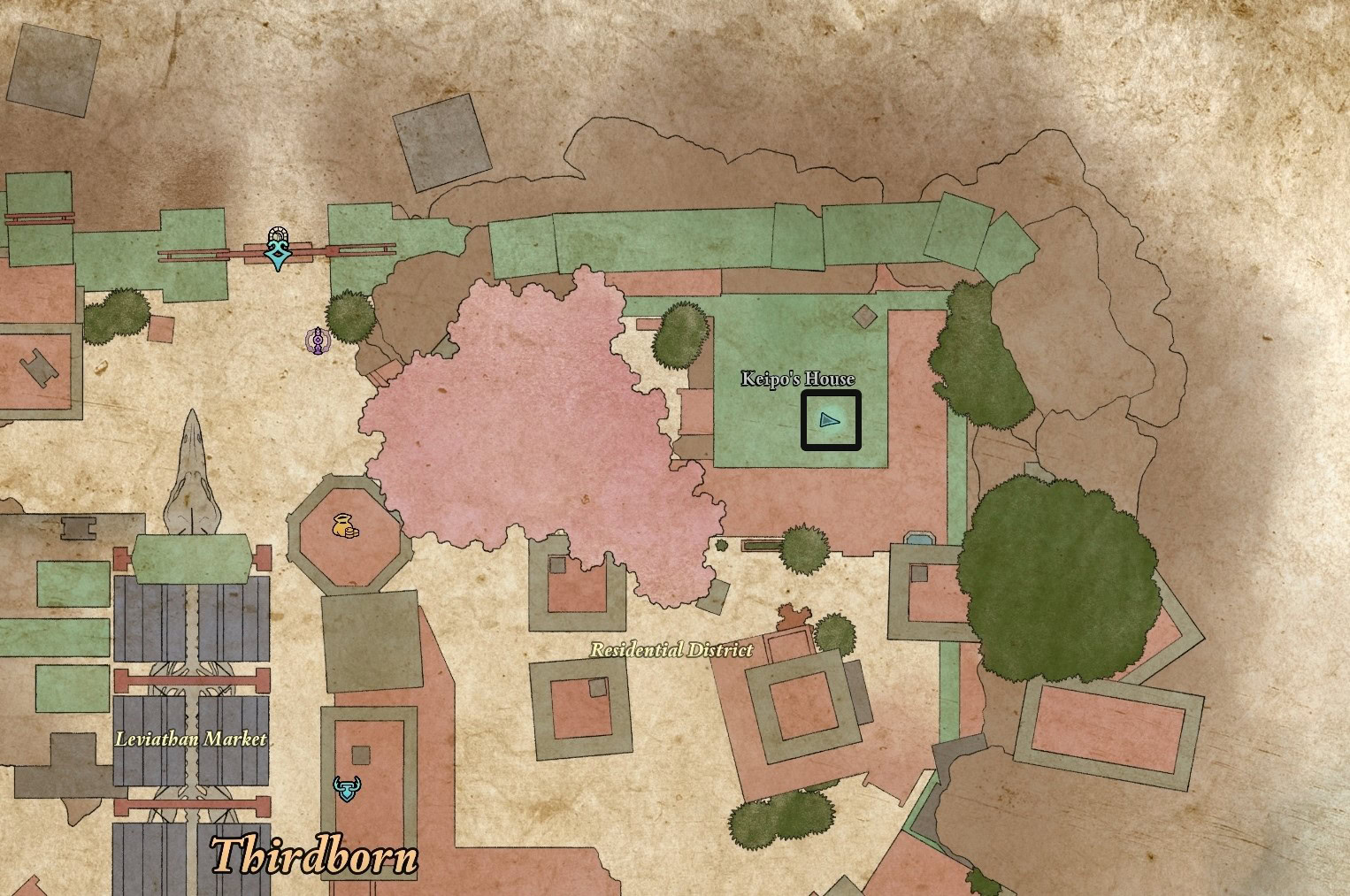 Umpara's Spear Map