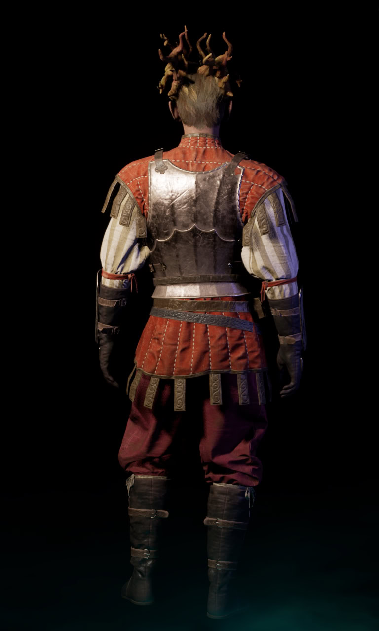 Vailian Armor Set Back