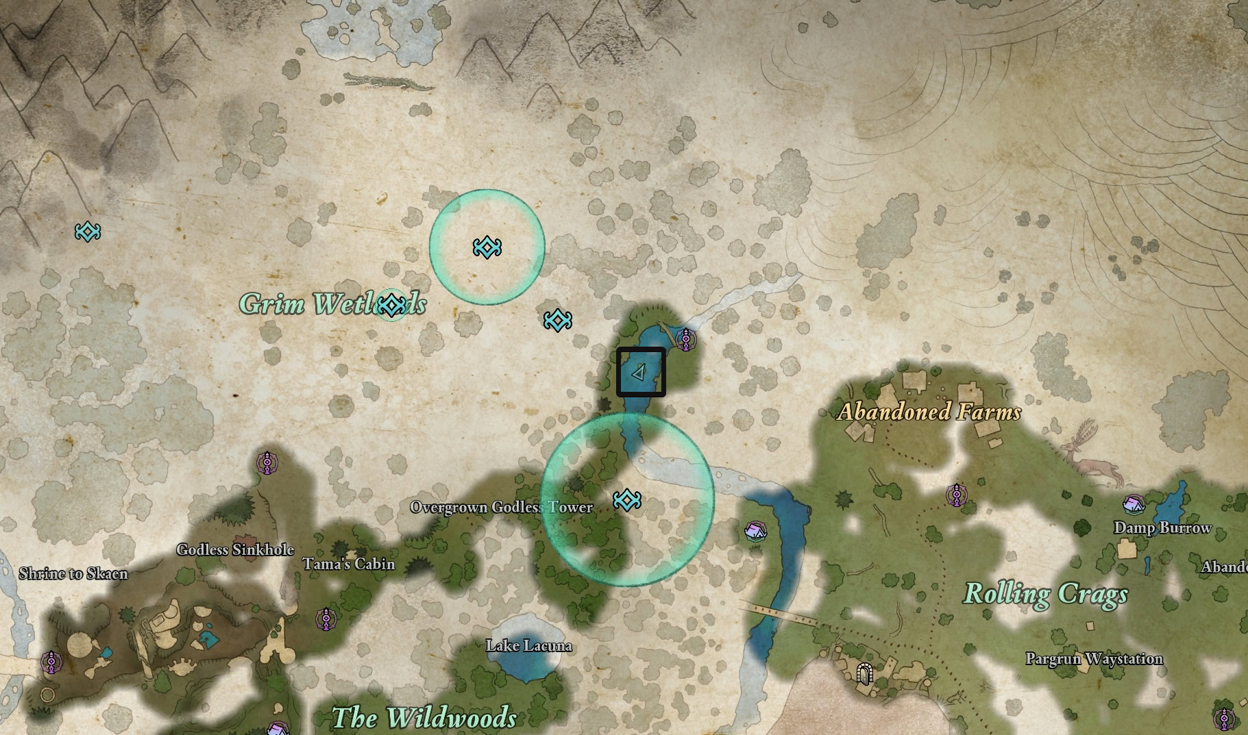 Valian Boots Map