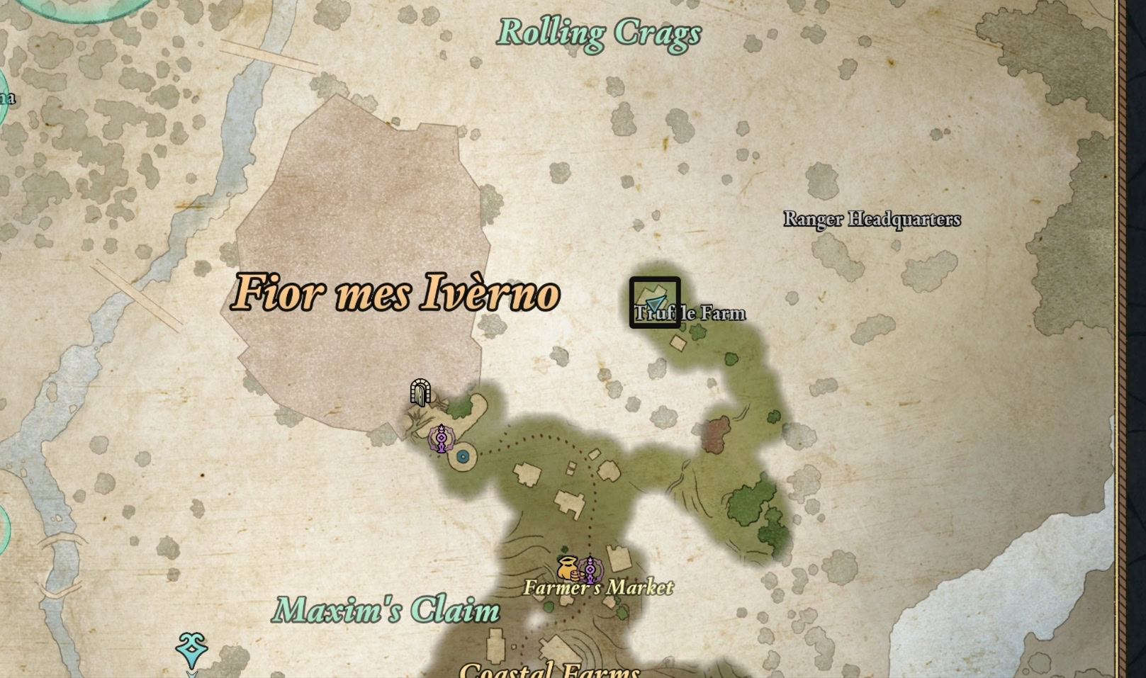 Valian Gauntlets Map