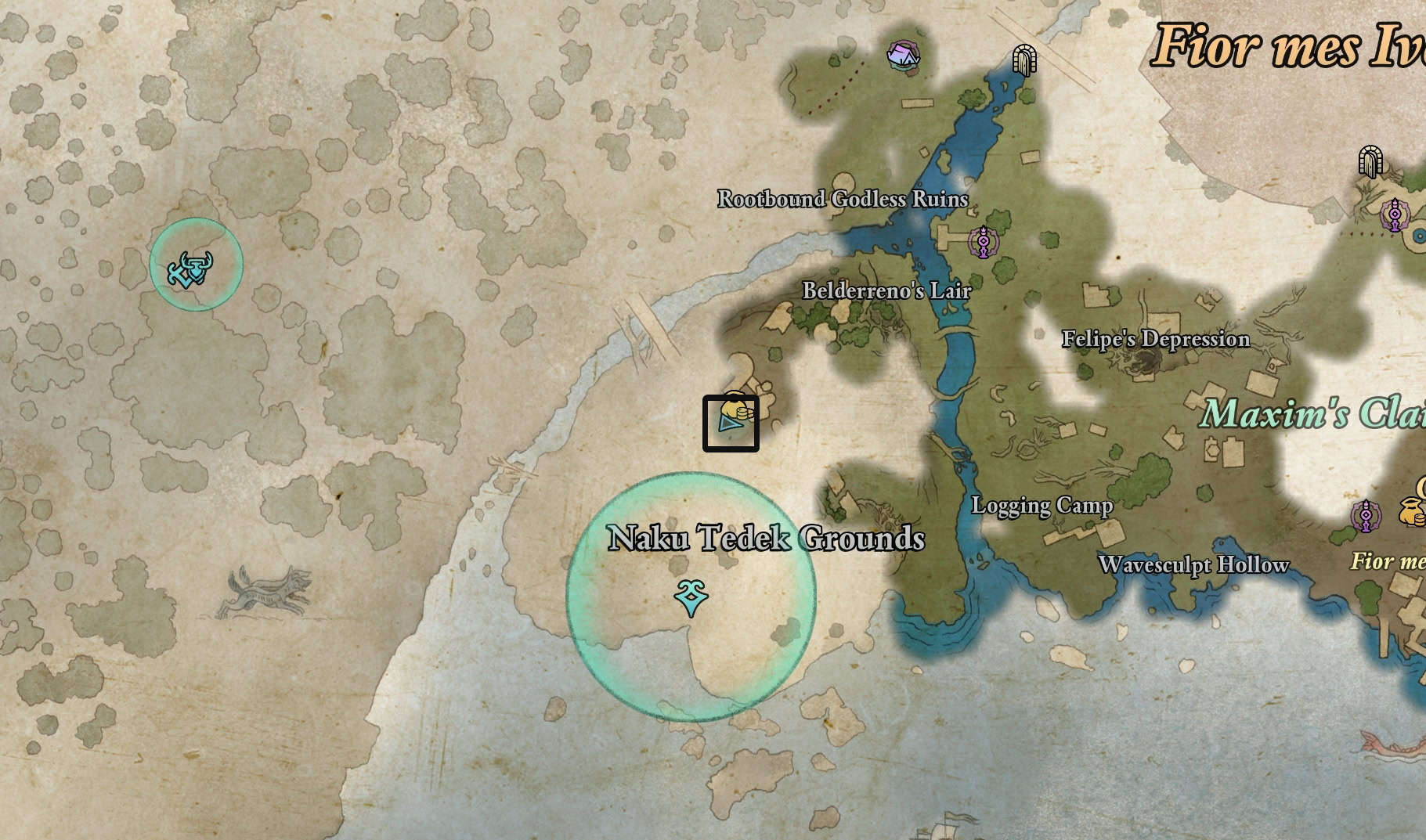 Warmage's Robe Map