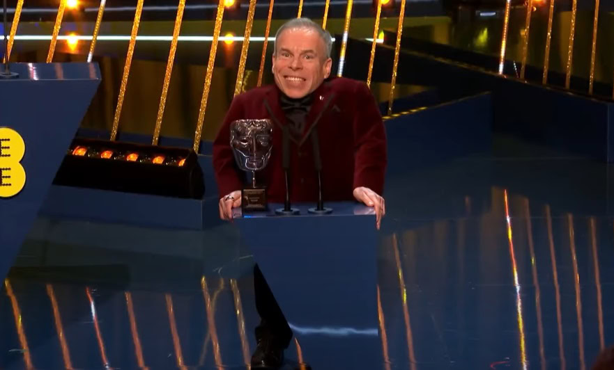 Warwick Davis receives BAFTA fellowship award
