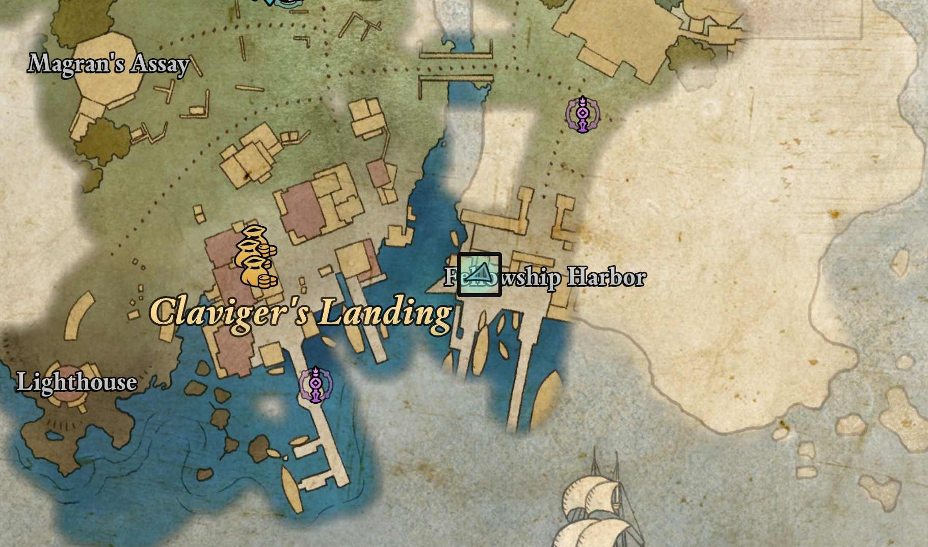 Wayfarer's Boots Map