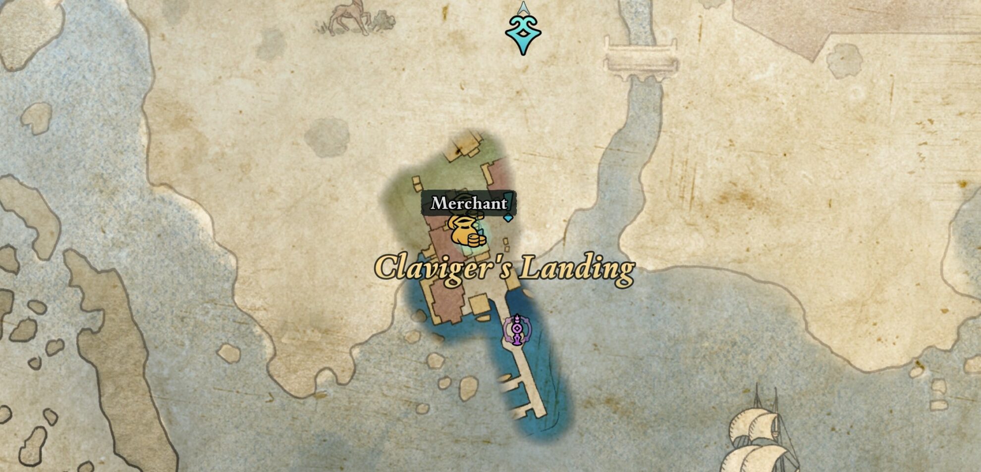 Wayfarer's Gloves Map
