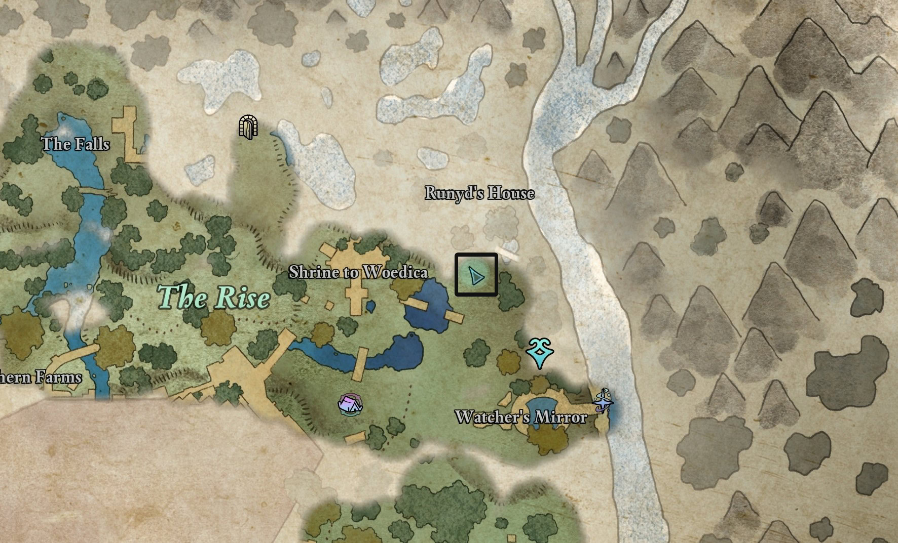 Wayfarer's Ring Map